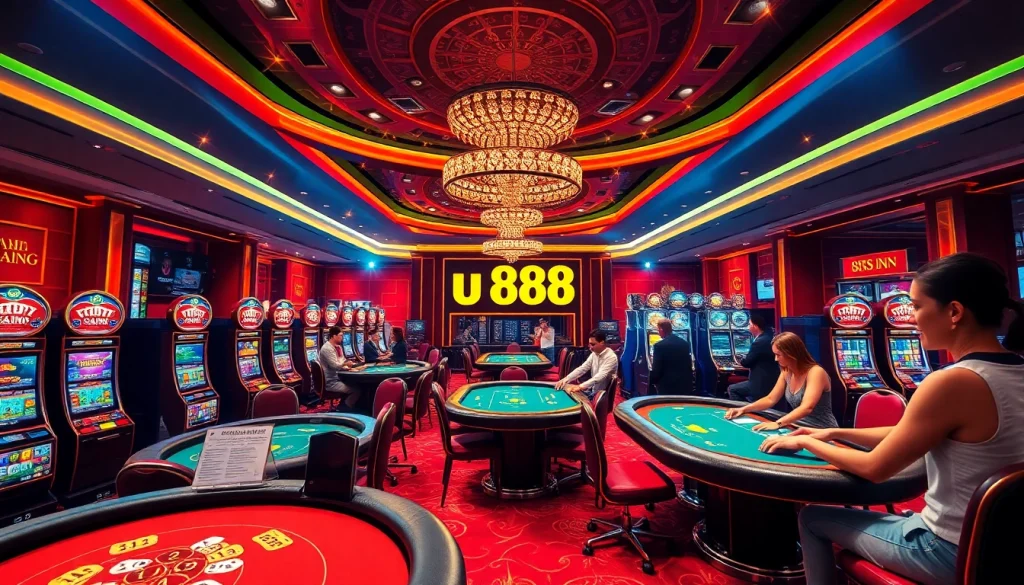 Experience the excitement of u 888 casino with thrilling slots and poker action.