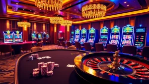 Découvrez l'excitation du meilleur casino cryptomonnaie avec des machines à sous dynamiques et des tables de poker luxueuses.