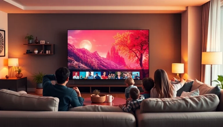 Le meilleur abonnement IPTV 4K en France offre une expérience de streaming premium dans un salon confortable.