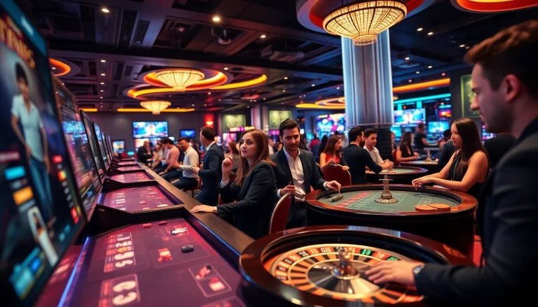Joueurs experimente de casino en ligne 2026 avec une ambiance vivante et immersive.