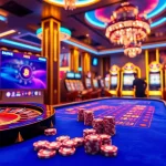 Experience the excitement of meilleur casino crypto with vibrant tables, glowing slot machines, and sophisticated gameplay.