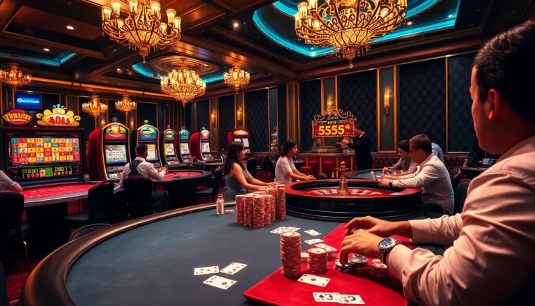 Experience the thrill of 555 win with exciting casino games and vibrant tables.
