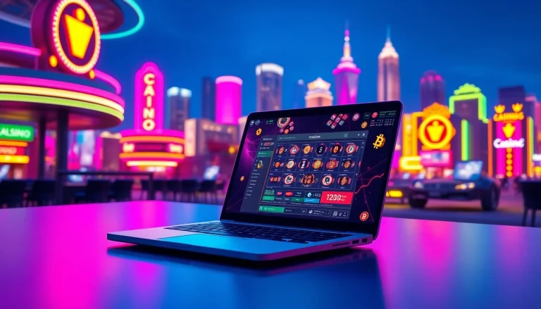 Gagnez avec casino crypto à travers une ambiance dynamique et moderne de jeu en ligne.