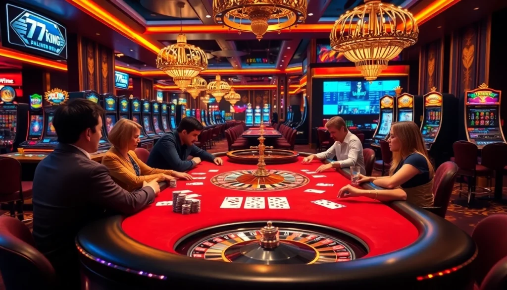 Experience thrilling poker action at 79 King Casino with vibrant games and top-notch elegance.